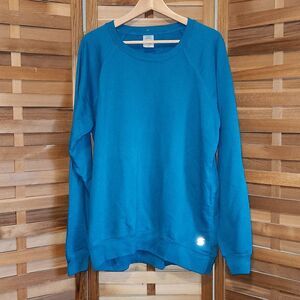 NWOT Soffe Women XL Teal Sweatshirt Cotton Polyester
